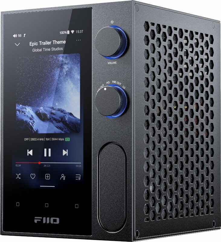 Hi-Fi-nätverksspelare FiiO R7 Black Hi-Fi-nätverksspelare