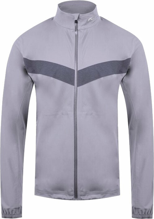 Vodootporna jakna Kjus Mens Dexter II 2.5L Jacket Alloy Melange/Steel Grey 52