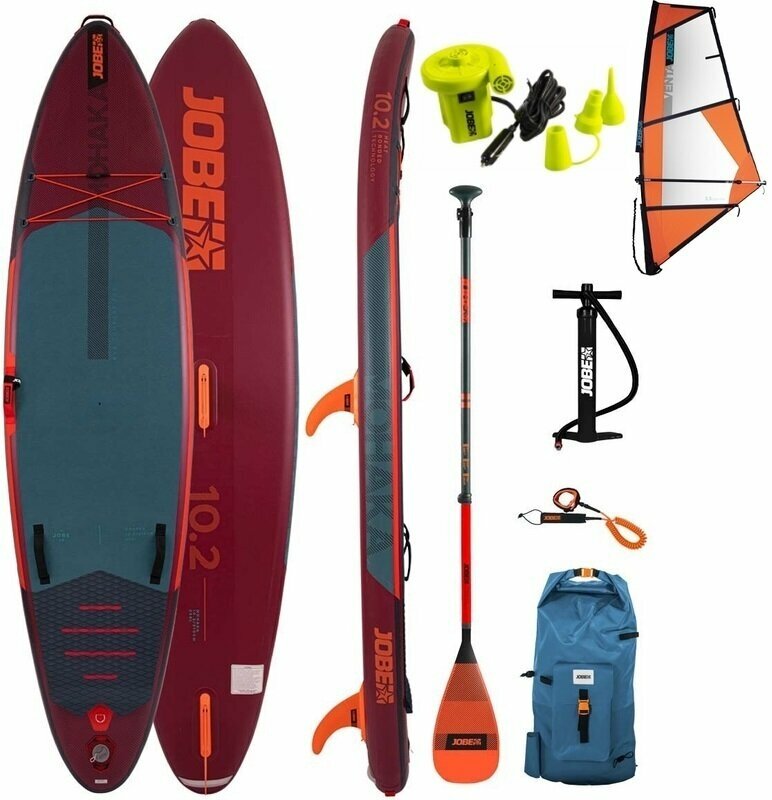 Jobe Aero Mohaka Windsup Package SET 10'2'' (310 cm) Paddleboard, Placa SUP