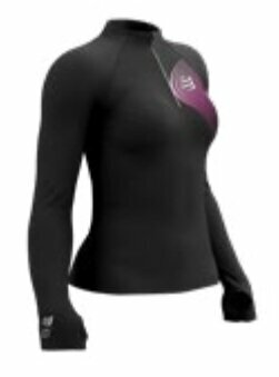 Compressport Winter Trail Postural LS Top W Magnet/Magenta S