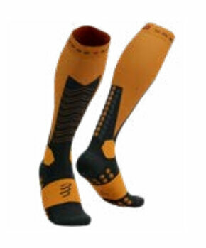 Спорт > Бягане > Чорапи Compressport Ski Mountaineering Full Socks Autumn Glory/Black T3