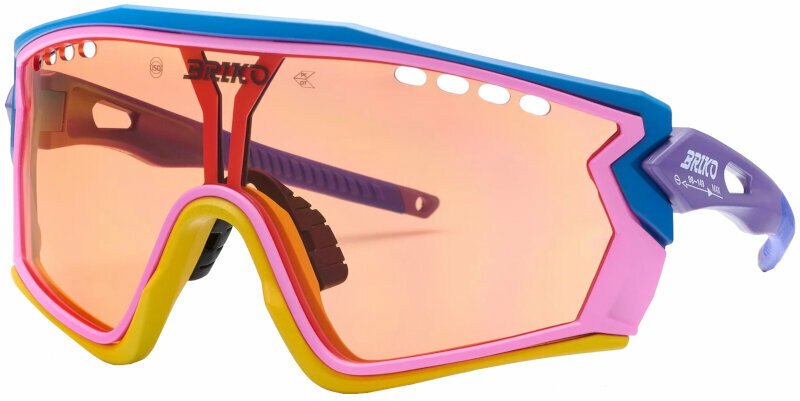 Kolesarska očala Briko Taiga Multicolour Rainbow Vintage OR2 Kolesarska očala