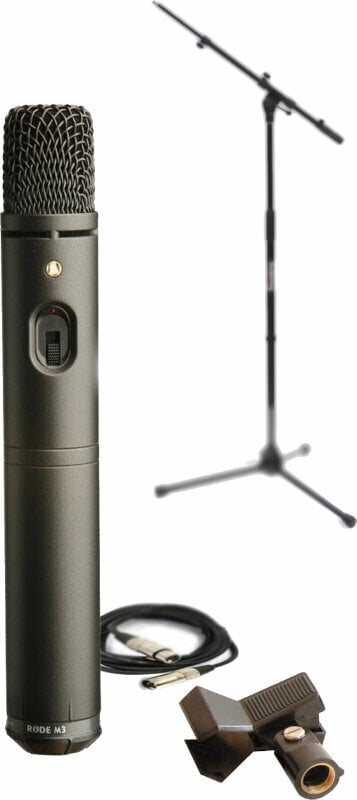 Microfon cu condensator pentru instrumente Rode M3 SET Microfon cu condensator pentru instrumente