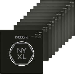 Saiten für E-Gitarre D'Addario NYXL1260 SET Saiten für E-Gitarre