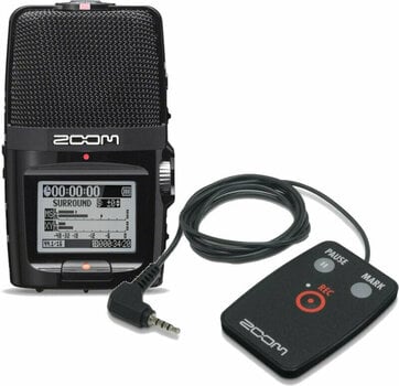 Portable Digital Recorder Zoom H2N Remote SET Black - 1