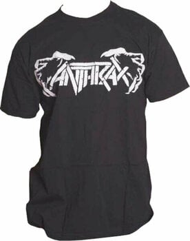 T-shirt Anthrax T-shirt Death Hands Preto L - 1