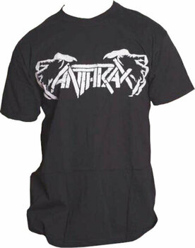 Shirt Anthrax Shirt Death Hands Black S - 1