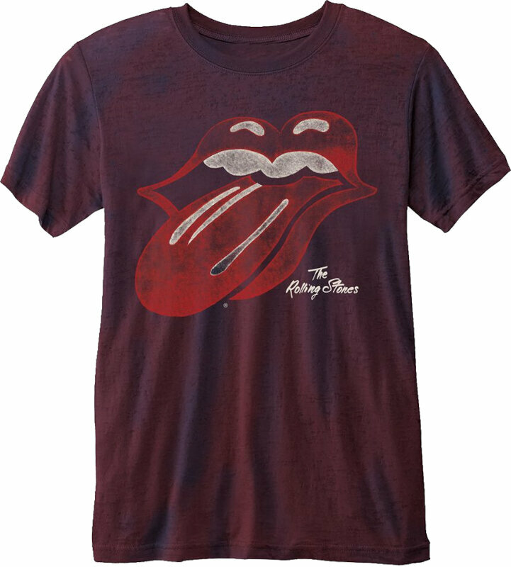 Tricou The Rolling Stones Tricou Vintage Tongue Red S