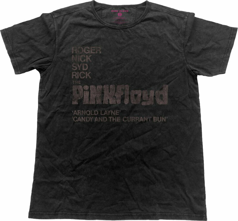T-Shirt Pink Floyd T-Shirt Arnold Layne Demo Black 2XL