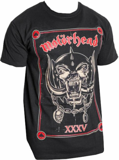 Skjorta Motörhead Skjorta Anniversary (Propaganda) Mens Herr Black S