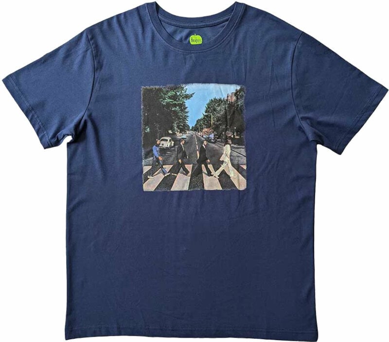 Skjorte The Beatles Skjorte Abbey Road Unisex Denim M