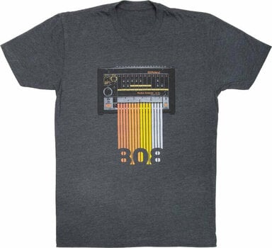T-Shirt Roland T-Shirt TR-808 Unisex Grey S - 1