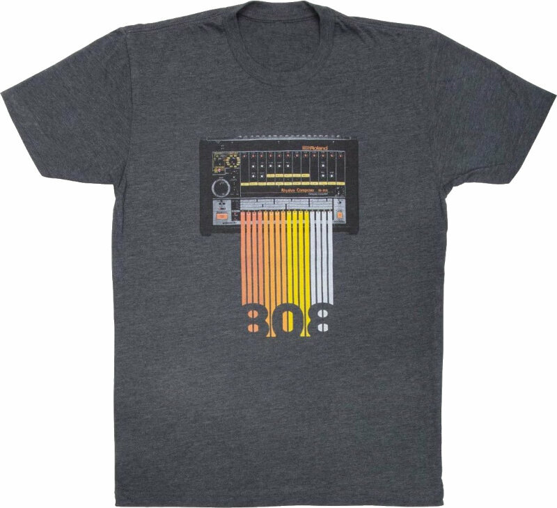 T-shirt Roland T-shirt TR-808 Gris L