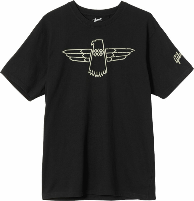 T-shirt Gibson Thunderbird Black M T-shirt