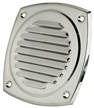 Boat Tank Vent, Boat Filler Osculati Stainless Steel Louvred Vent 125x125 mm - 1