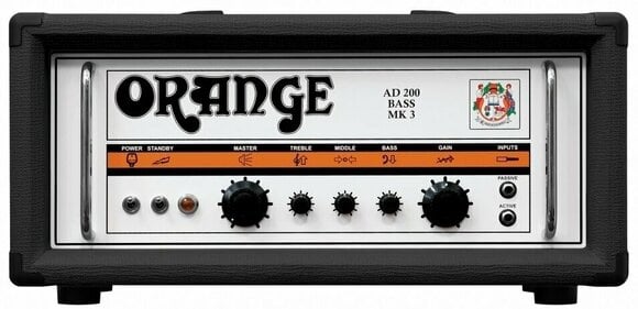 Amplificator de bas pe lampi Orange AD200B MKIII BK - 1