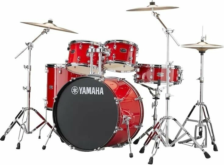 Akoestisch drumstel Yamaha RDP2F5-RD Rydeen Red
