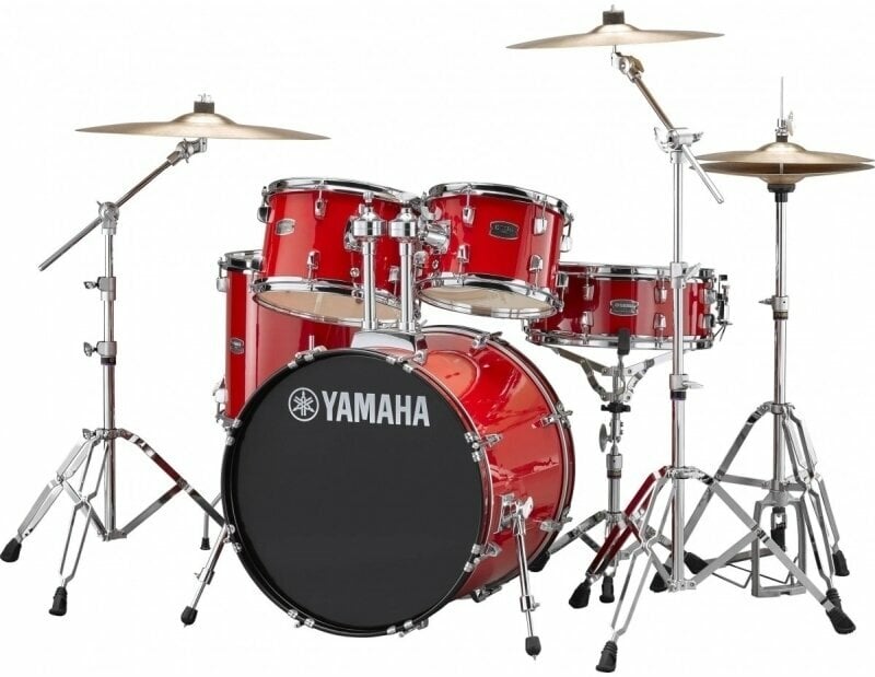 Akustik-Drumset Yamaha RDP2F5RDCPSET Hot Red