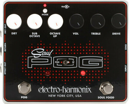 Multi-efeitos para guitarra Electro Harmonix Soul POG - 1