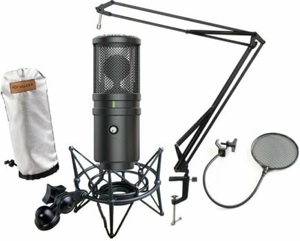 USB mikrofon Superlux E205UMKII BK Podcast SET - 1