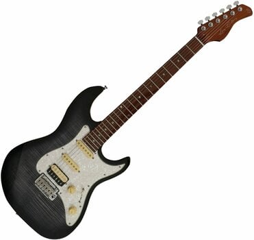 Elektriska gitarrer Sire Larry Carlton S7 FM Transparent Black - 1