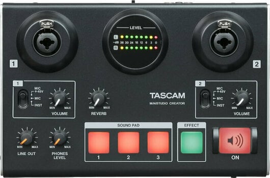 Mixer per podcast Tascam US-42B - 1