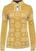 T-shirt de ski / Capuche Dale of Norway Peace Womens Knit Sweater Mustard XL Pull-over