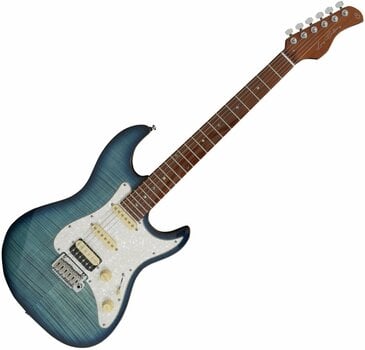 Elektrisk guitar Sire Larry Carlton S7 FM Transparent Blue - 1