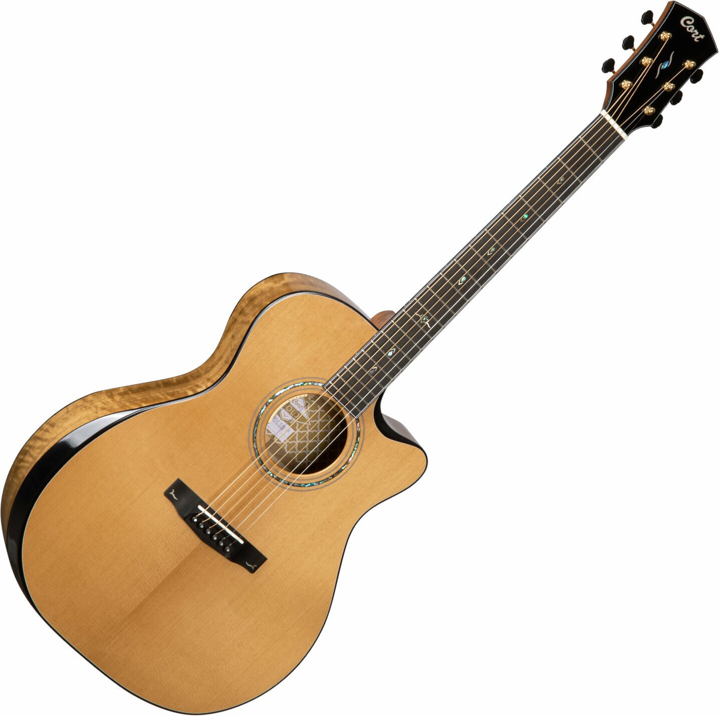 electro-acoustic guitar Cort Gold Edge Natural