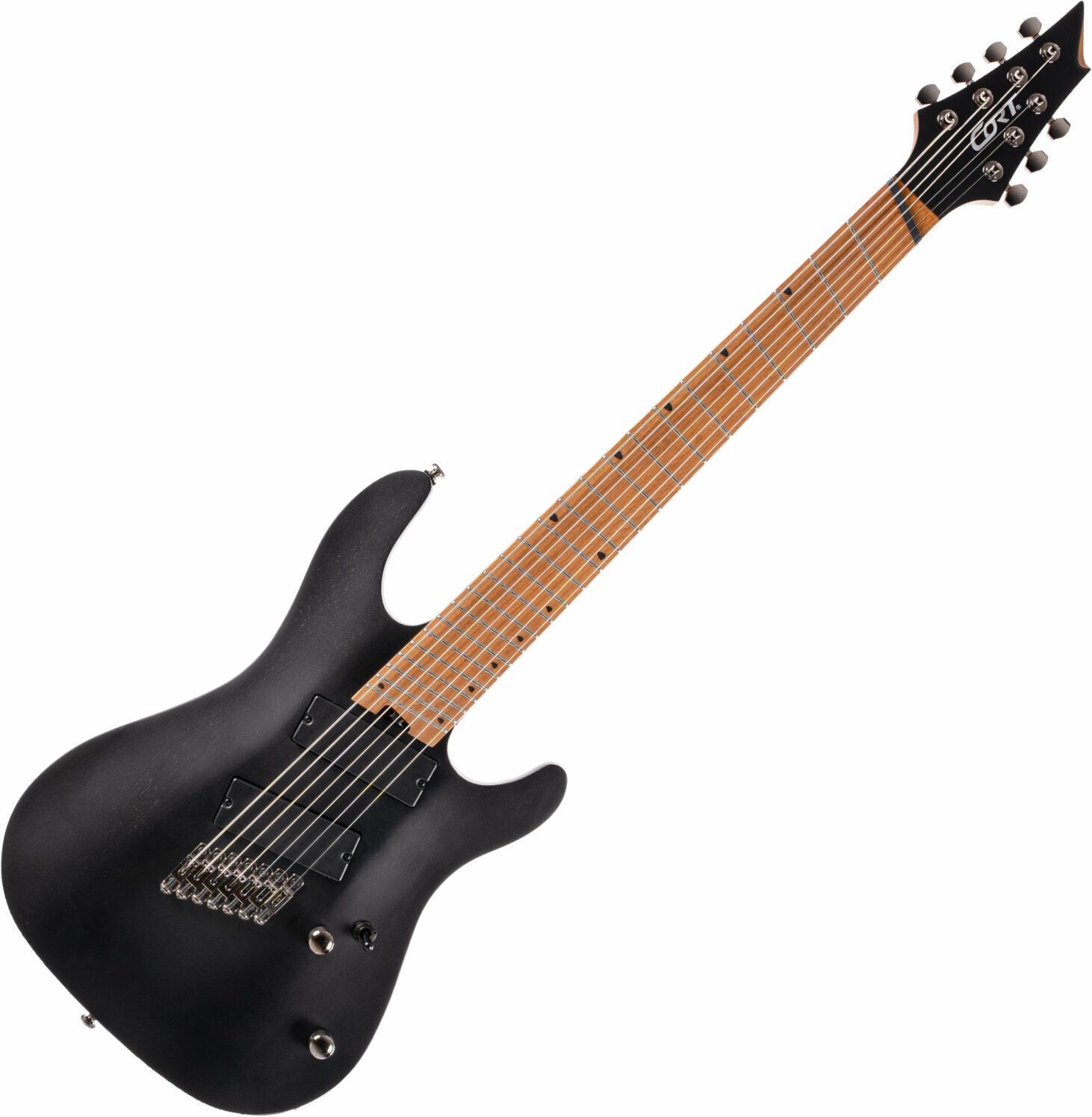 Elektryczna gitara multiscale Cort KX 307MS Black