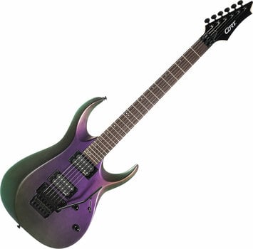 Guitare électrique Cort X300 Flip Purple - 1