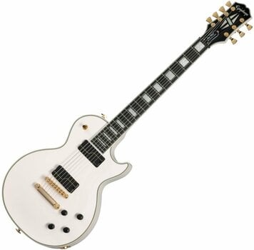 Електрическа китара Epiphone Matt Heafy Les Paul Custom Origins 7 Bone White - 1