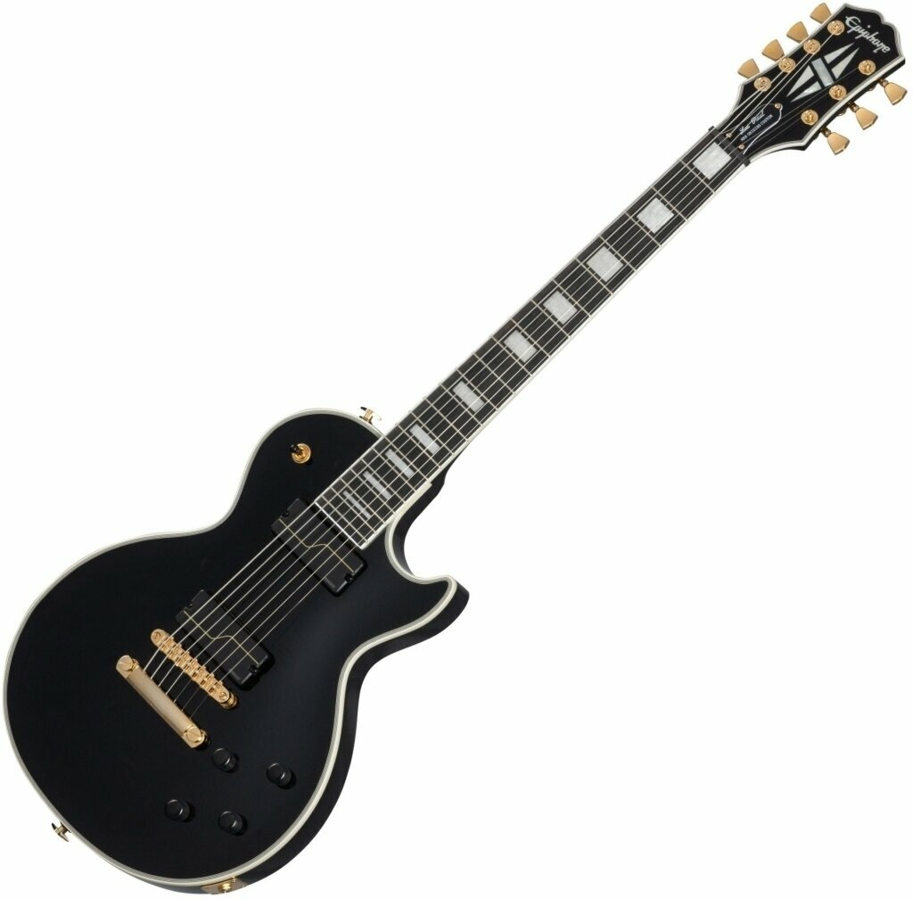 Guitare électrique Epiphone Matt Heafy Les Paul Custom Origins 7 Ebony