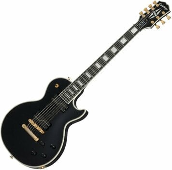 Guitare électrique Epiphone Matt Heafy Les Paul Custom Origins 7 Ebony - 1