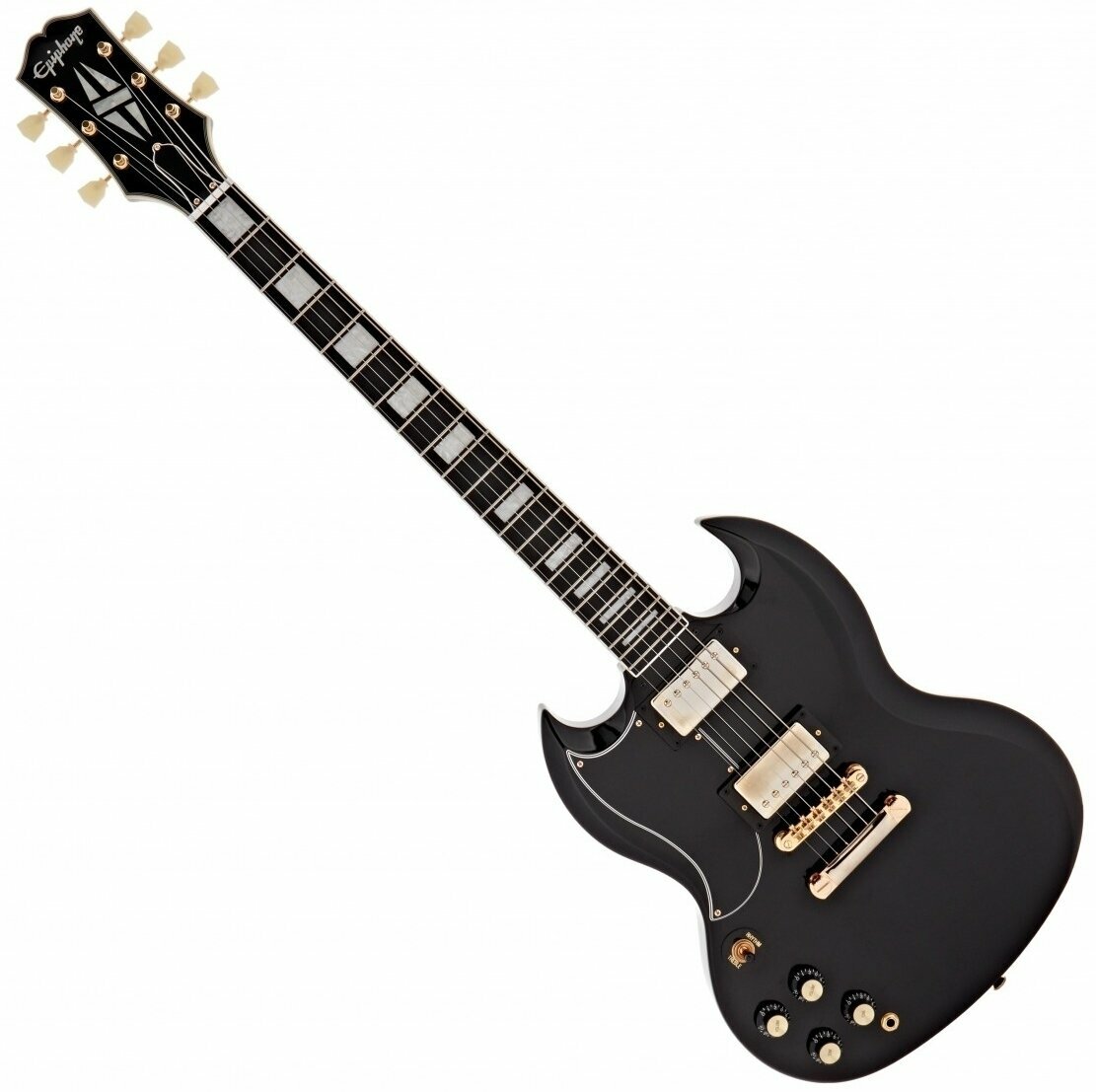 Elektrische gitaar Epiphone SG Custom LH Ebony