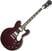 Semi-akoestische gitaar Epiphone Noel Gallagher Riviera Dark Wine Red