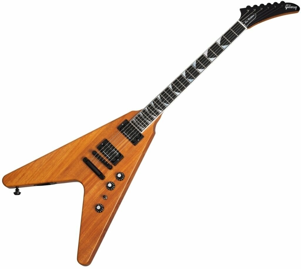 Guitare électrique Gibson Dave Mustaine Flying V Antique Natural