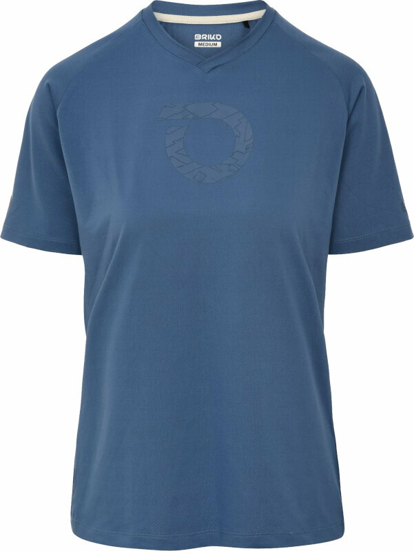 Jersey/T-Shirt Briko Adventure Graphic Lady Jersey Blue Ash XL