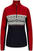 Hiihto t-paita / huppari Dale of Norway Moritz Basic Womens Sweater Superfine Merino Raspberry/Navy/Off White M Neulepusero