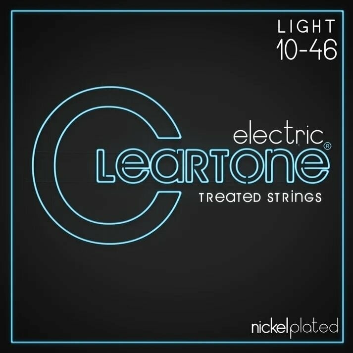 Cordes pour guitares électriques Cleartone Light 10-46
