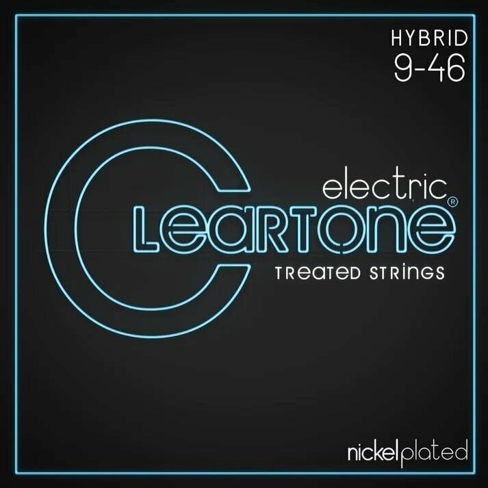 E-guitar strings Cleartone Hybrid 9-46