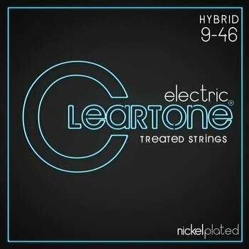 Cordes pour guitares électriques Cleartone Hybrid 9-46 - 1