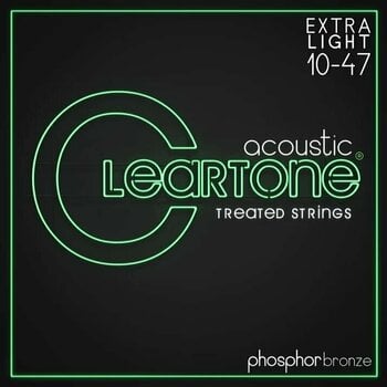 Struny do gitary akustycznej Cleartone Phos-Bronze - 1