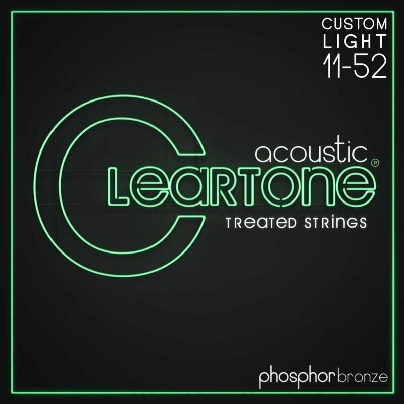Saiten für Akustikgitarre Cleartone Phos-Bronze