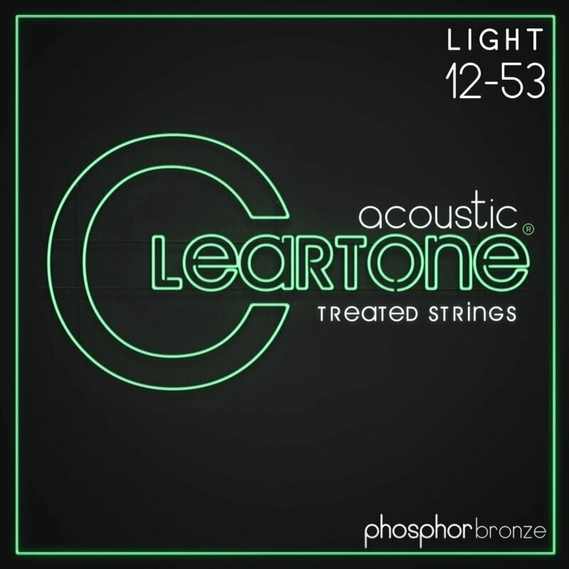 Struny pre akustickú gitaru Cleartone Phos-Bronze
