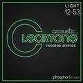 Cleartone Phos-Bronze Light 12-53 Cuerdas de guitarra (Como nuevo)