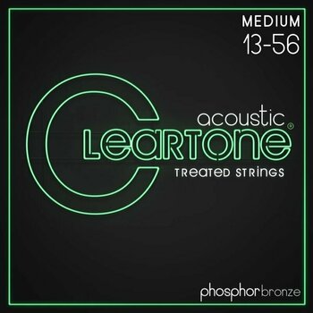 Struny do gitary akustycznej Cleartone Phos-Bronze - 1