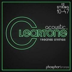Saiten für Akustikgitarre Cleartone Phos-Bronze 12 String Saiten für Akustikgitarre