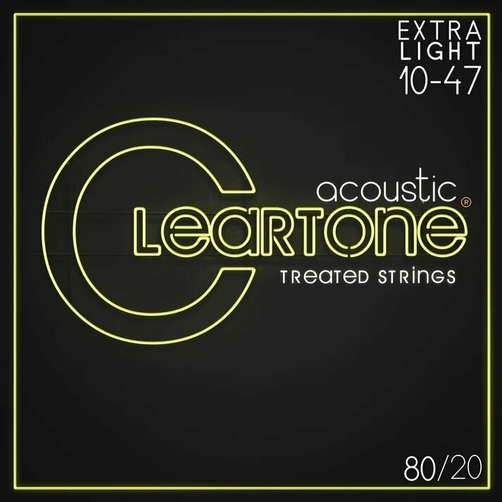 Corzi chitare acustice Cleartone 80/20