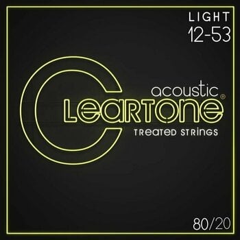 Cordes de guitares acoustiques Cleartone 80/20 - 1
